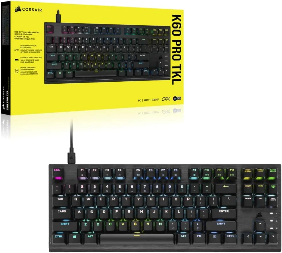 CORSAIR K60 PRO TKL Optical Keyboard morocco