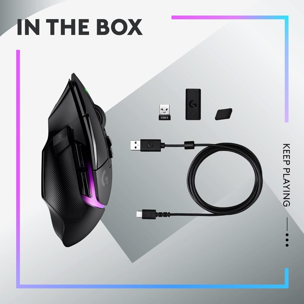 Logitech G502 X Plus Lightspeed Mouse morocco